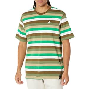 LRG Lifted Research Group Men's Knit Tee Shirt, Green, Large for $18