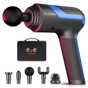 Everyfun Deep Tissue Percussion Massage Gun for $80 Everyfun Deep Tissue Percussion Massage Gun for $80