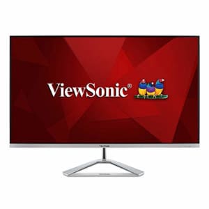 ViewSonic VX3276-4K-MHD 32 Inch Frameless 4K UHD Monitor with HDR10 HDMI and DisplayPort for Home for $255