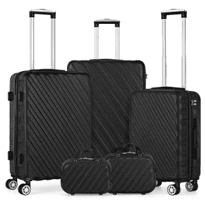 Pocomoke Hill 5-Piece Nested Hardside Luggage Set. It's $80 under list price.