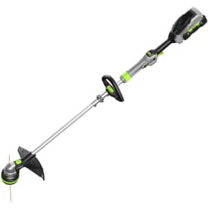 EGO 15" 56V Lithium-Ion Cordless String Trimmer with Battery and Charger for $153