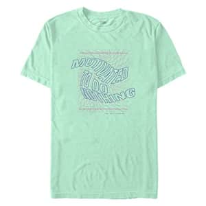 NEFF Nothing Young Men's Short Sleeve Tee Shirt, Celadon Green, Small for $14