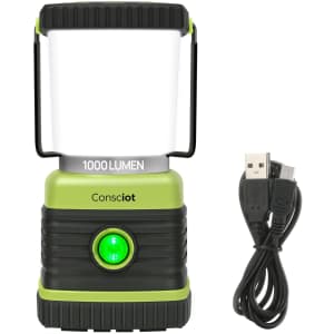 Consciot Rechargeable LED Camping Lantern for $22 Consciot Rechargeable LED Camping Lantern for $22
