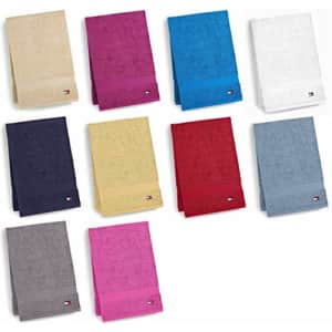 Tommy Hilfiger All American II Bath Towel, 27 x 52 inch, Sunshine for $14