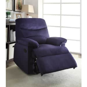 Acme Furniture Oakwood Woven Fabric Recliner for $142 Acme Furniture Oakwood Woven Fabric Recliner for $142