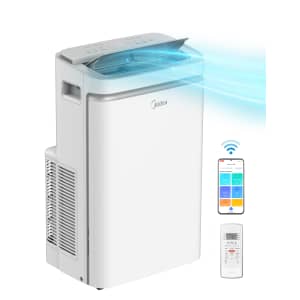 Midea 14,000-BTU Portable Air Conditioner with Heat
