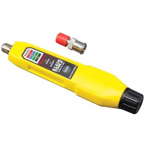 Klein Tools VDV512-100 Cable Tester, Coax Explorer 2 VDV Tester, Push Button Operation For Wire for $25