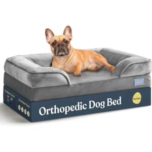 Orthopedic Sofa Dog Bed for $22