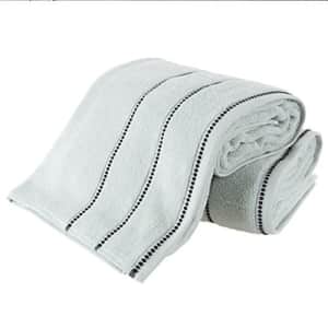 Lavish Home Luxury Cotton Towel Set- 2 Piece Bath Sheet Set Made From 100% Zero Twist Cotton- Quick Dry, Soft for $30