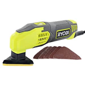 Ryobi DS1200 .4 Amp 13,000 OBM Corded 2-7/8" Detail Sander w/ Triangular Head and 5 Sanding Pads for $53