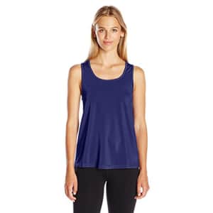 SHAPE activewear Women's Essential Tank, Medieval Blue, L for $23