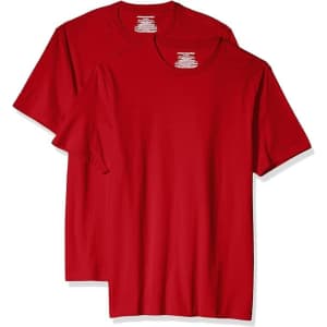 Amazon Essentials Men's Slim-Fit Short-Sleeve Crewneck T-Shirt: 2 for $5.90