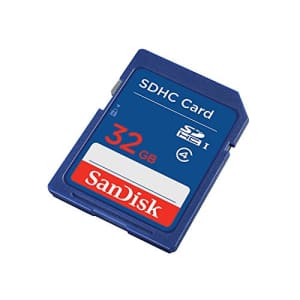 SanDisk SDSDB-032G-B35 32 GB SDHC - Class 4-1 Card for $13