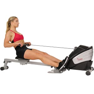 Sunny Health Dual-Function Magnetic Rowing Machine for $181 Sunny Health Dual-Function Magnetic Rowing Machine for $181