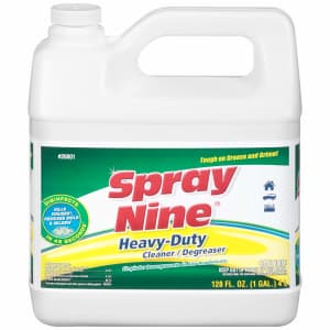 Spray Nine Heavy Duty Cleaner/Degreaser 1-Gallon Jug for $8