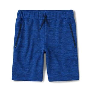 The Children's Place Boys' French Terry Shorts, Blue, XX-Large for $11