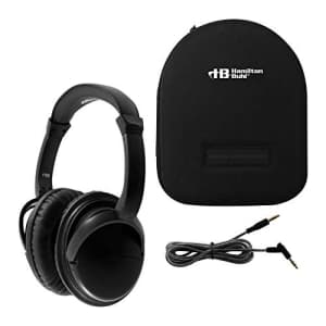 HamiltonBuhl Deluxe Active Noise-Cancelling Headphones with Case for $40
