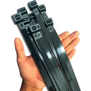 20" Heavy Duty Zip Ties 40-Pack for $5 20" Heavy Duty Zip Ties 40-Pack for $5