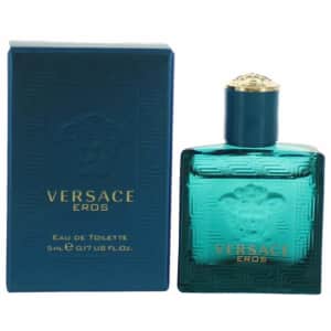 Versace Eros Men's 0.17-oz Eau de Toilette Spray for $8