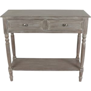 Decor Therapy Simplify 2-Drawer Console Table for $185