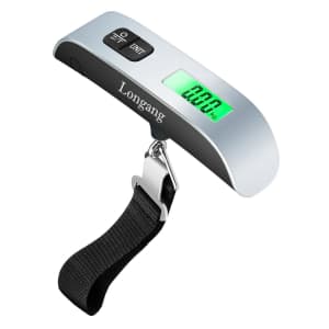 Longang 110-lb. Digital Luggage Scale for $7