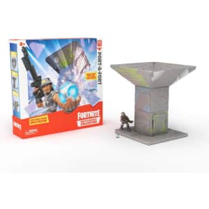 Fortnite Battle Royale Collection: Port-A-Fort Playset for $4