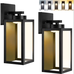 Sucolite 11.7" Exterior Wall Lantern 2-Pack from $26