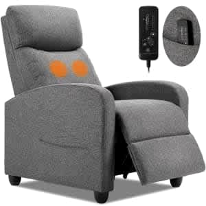 JHK Adjustable Recliner Massage Chair for $86 JHK Adjustable Recliner Massage Chair for $86