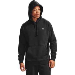 Under Armour at Amazon. Pictured is the Under Armour Men's Rival Fleece Fitted Hoodie for $31.50. It's a low by $5.