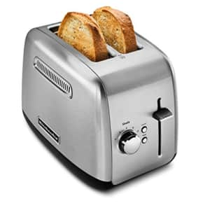 KitchenAid KMT2115SX Stainless Steel Toaster, Brushed Stainless Steel for $70