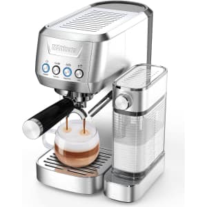 MAttinata 20-Bar Espresso Machine for $122