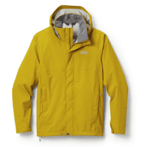 REI Co-op Men's Rainier Rain Jacket (XXL Sizes) for $40