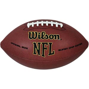 Wilson NFL Super Grip Football for $12 Wilson NFL Super Grip Football for $12