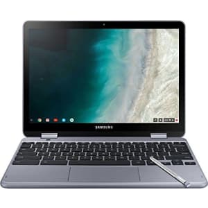 Samsung - Plus 2-in-1 12.2" Touch-Screen Chromebook - Intel Celeron - 4GB Memory - 32GB eMMC Flash for $300