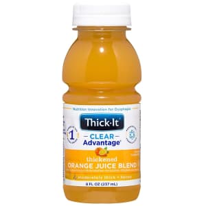 Thick-It Clear Advantage Thickened Orange Juice Blend 8-oz. Bottle for $17