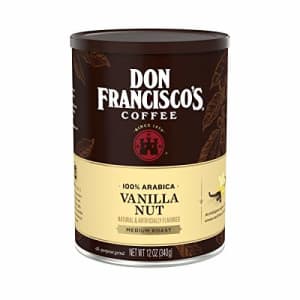 Don Francisco's Vanilla Nut Flavored Ground Coffee, 12 oz Can for $6