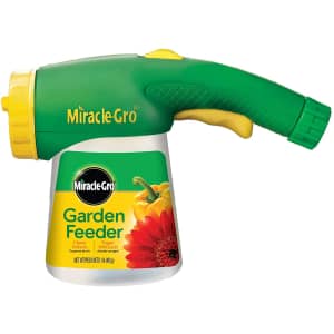 Miracle-Gro Garden Feeder: $9