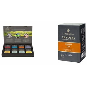 Taylors of Harrogate Classic Tea 48-Count Variety Box w/ 50 Pure Assam Teabags for $6