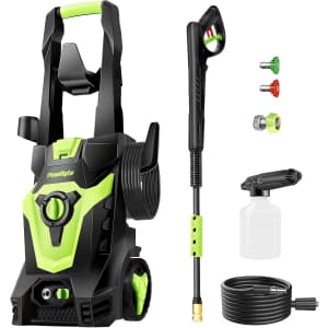PowRyte 3,500-PSI 2.4GPM Electric Pressure Washer for $104
