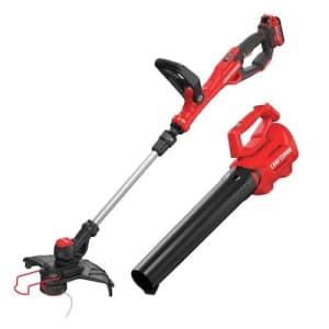 Craftsman V20 2-Piece 20-volt Max Cordless Power Equipment Combo Kit for $180