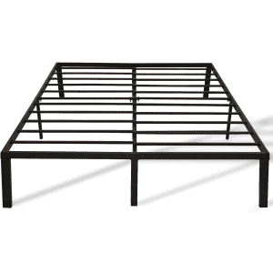 14" Queen Metal Bed Frame for $49
