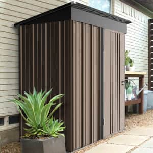 Vitesse 5x3-Foot Metal Storage Shed for $135