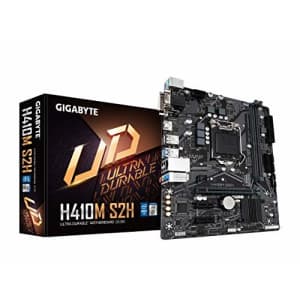 Gigabyte H410M S2H (LGA1200/ Intel/ H410/ Micro ATX/Ultra Durable/M.2/SATA 6Gb/s/8118 Gaming LAN/ for $156 Gigabyte H410M S2H (LGA1200/ Intel/ H410/ Micro ATX/Ultra Durable/M.2/SATA 6Gb/s/8118 Gaming LAN/ for $156