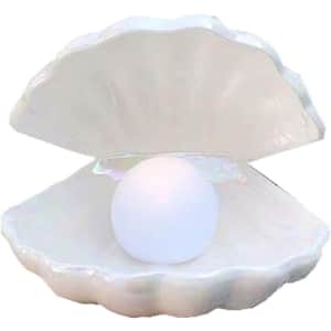 Pearl Shell Led Lamp for $28