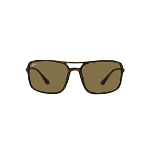 Ray-Ban RB4375 Rectangular Sunglasses, Havana/Dark Brown, 60 mm for $86 Ray-Ban RB4375 Rectangular Sunglasses, Havana/Dark Brown, 60 mm for $86