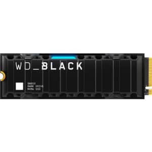 WD Black SN850 2TB M.2 NVMe SSD for PS5 for $230