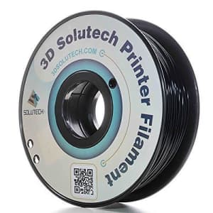 3D Solutech Real Black 3D Printer PLA Filament 1.75MM Filament, Dimensional Accuracy +/- 0.03 mm, for $18 3D Solutech Real Black 3D Printer PLA Filament 1.75MM Filament, Dimensional Accuracy +/- 0.03 mm, for $18