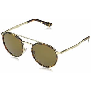 Persol PO2467S Phantos Sunglasses, Gold & Havana/Brown Polarized, 50 mm for $255