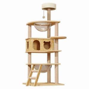 59" Multi-Level Cat Tower for $60 59" Multi-Level Cat Tower for $60