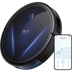 eufy by Anker, RoboVac G20, Robot Vacuum, Dynamic Navigation, 2500 Pa Strong Suction, Ultra-Slim, for $155